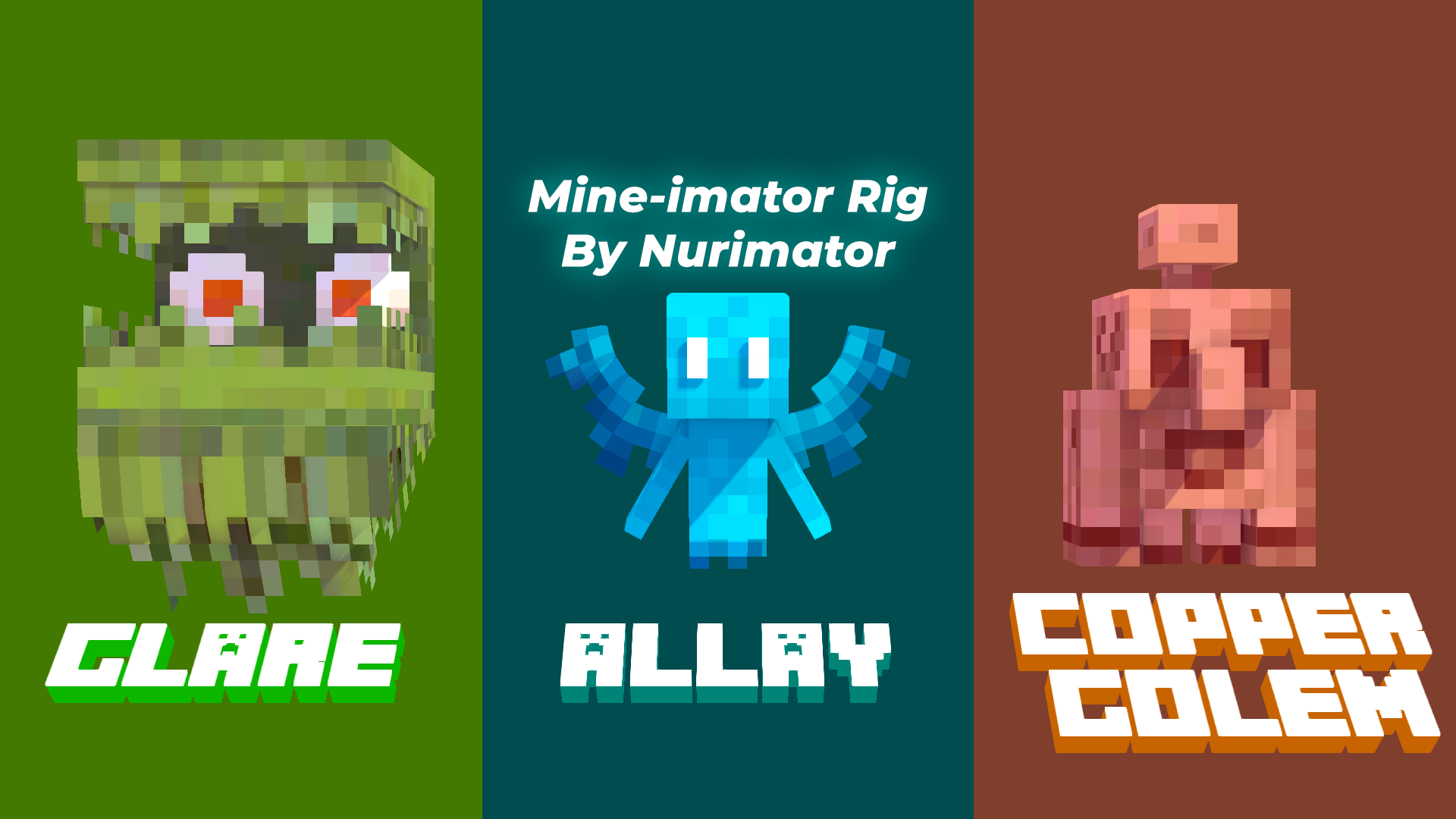 Glare Allay Copper Golem MineImator Rig Berbagi Hanya Untukmu