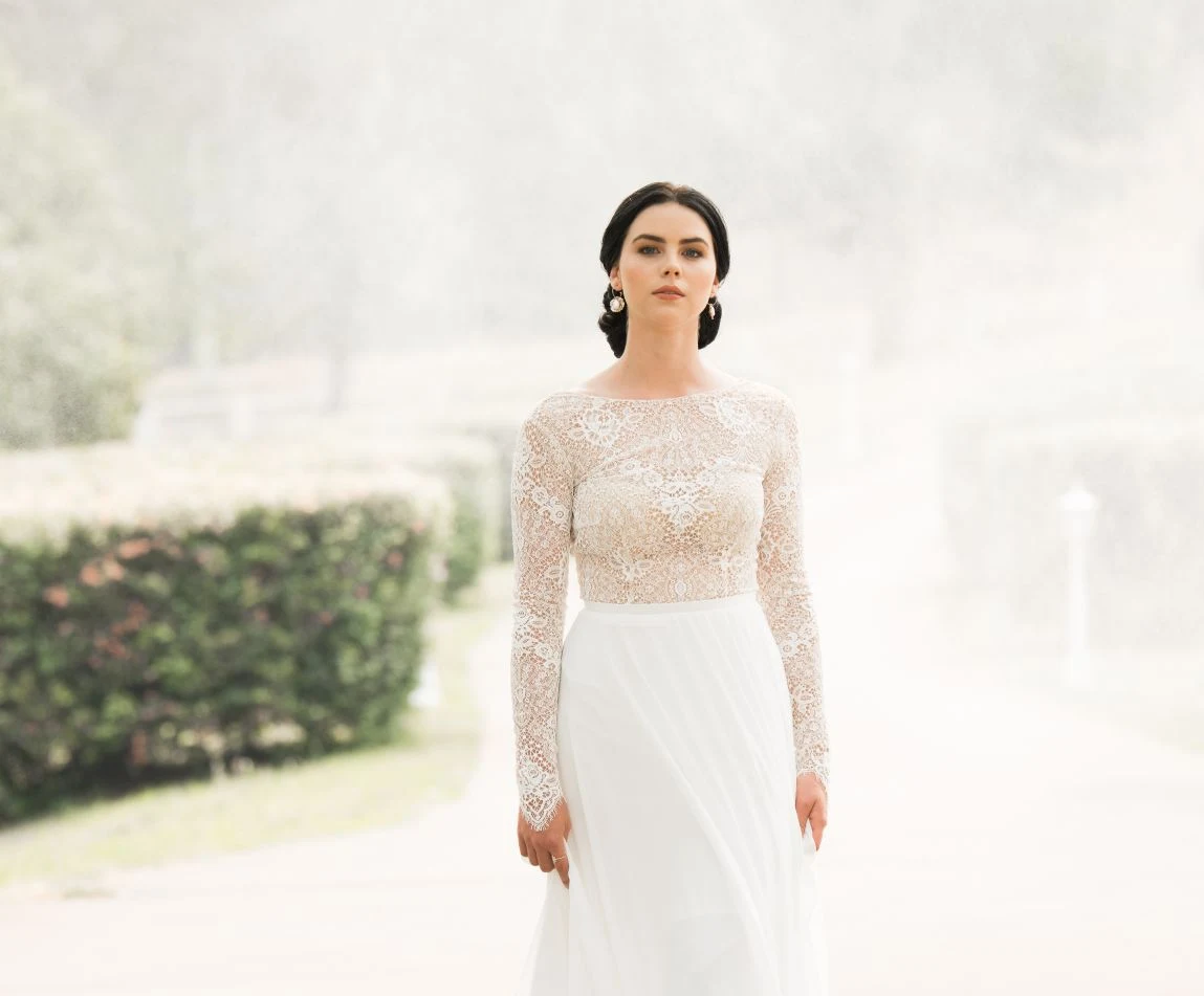 caring garland photography bridal gown wedding dress classic australian designer