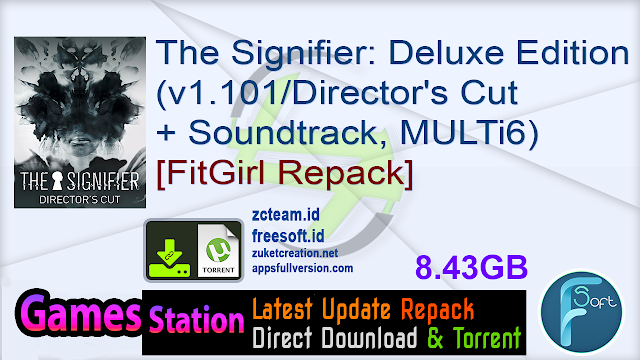 The Signifier: Deluxe Edition (v1.101/Director’s Cut + Soundtrack, MULTi6) [FitGirl Repack, Selective Download – from 8.3 GB]