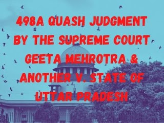 498a quash judgement by the supreme court