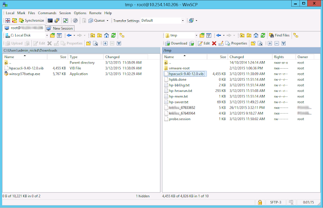 Generate HP ADU Disk report in ESXi Host