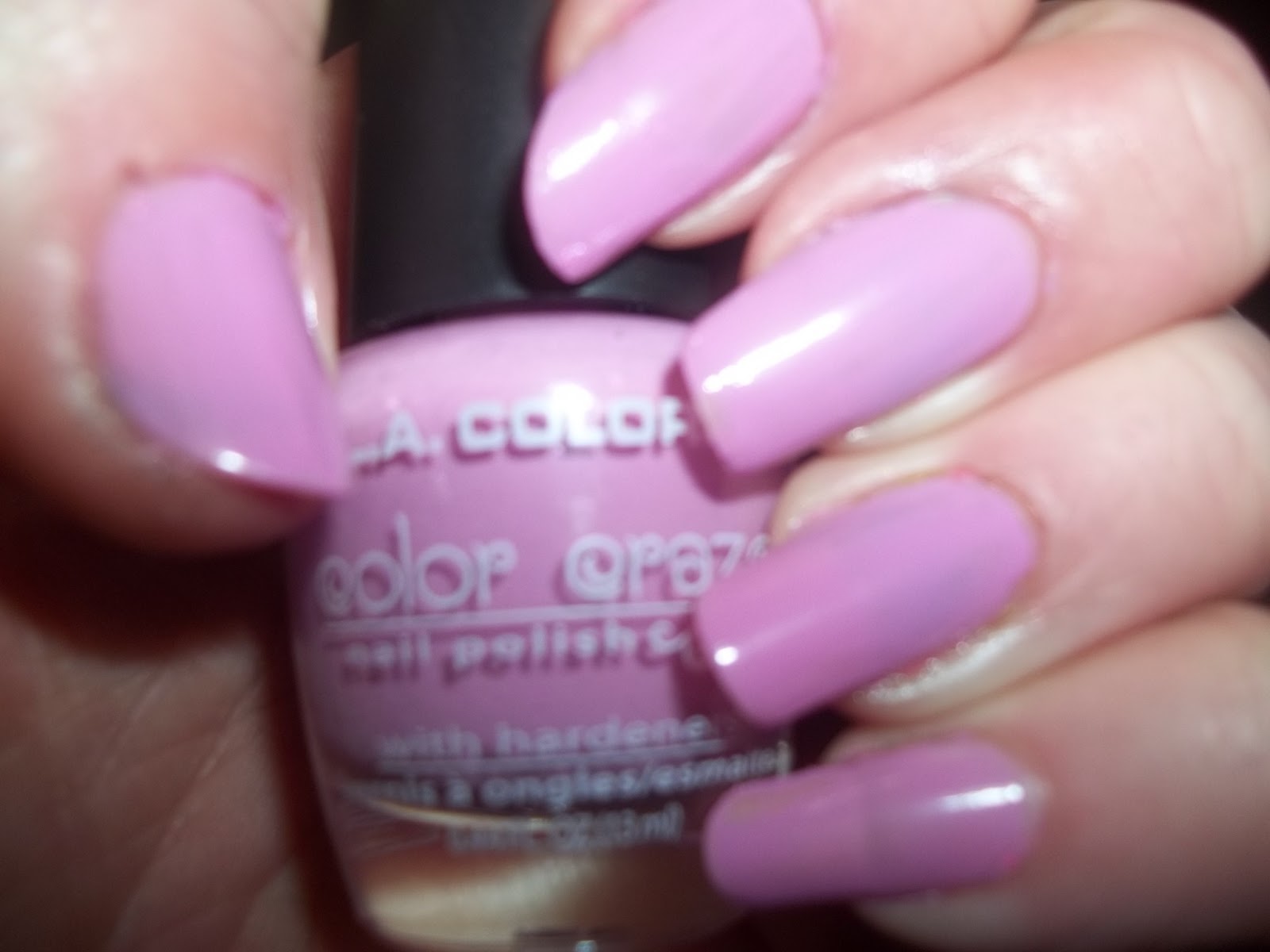 1. L.A. Colors Color Craze Nail Polish with Hardener - wide 7