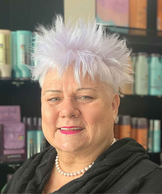 short spiky haircuts for women over 60s with sass