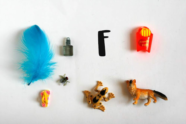 Language objects for Montessori alphabet box by TomToy