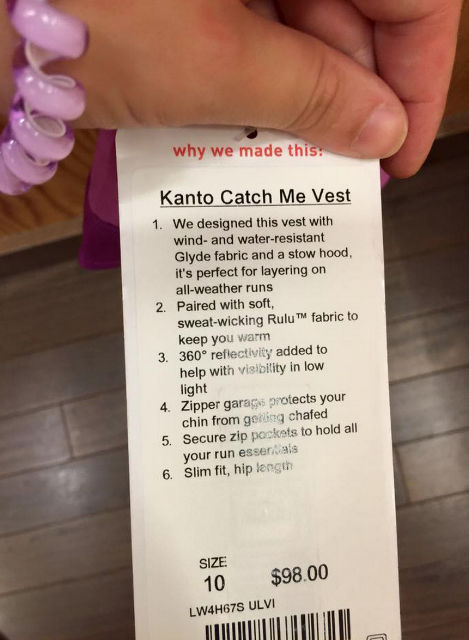 Kanto Catch Me Vest