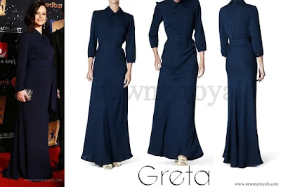 Princess Sofia Wore GRETA Martha Silk Gown 