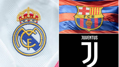 Những điểm mới ở Champions League 2021/2022 Juve-barca-real