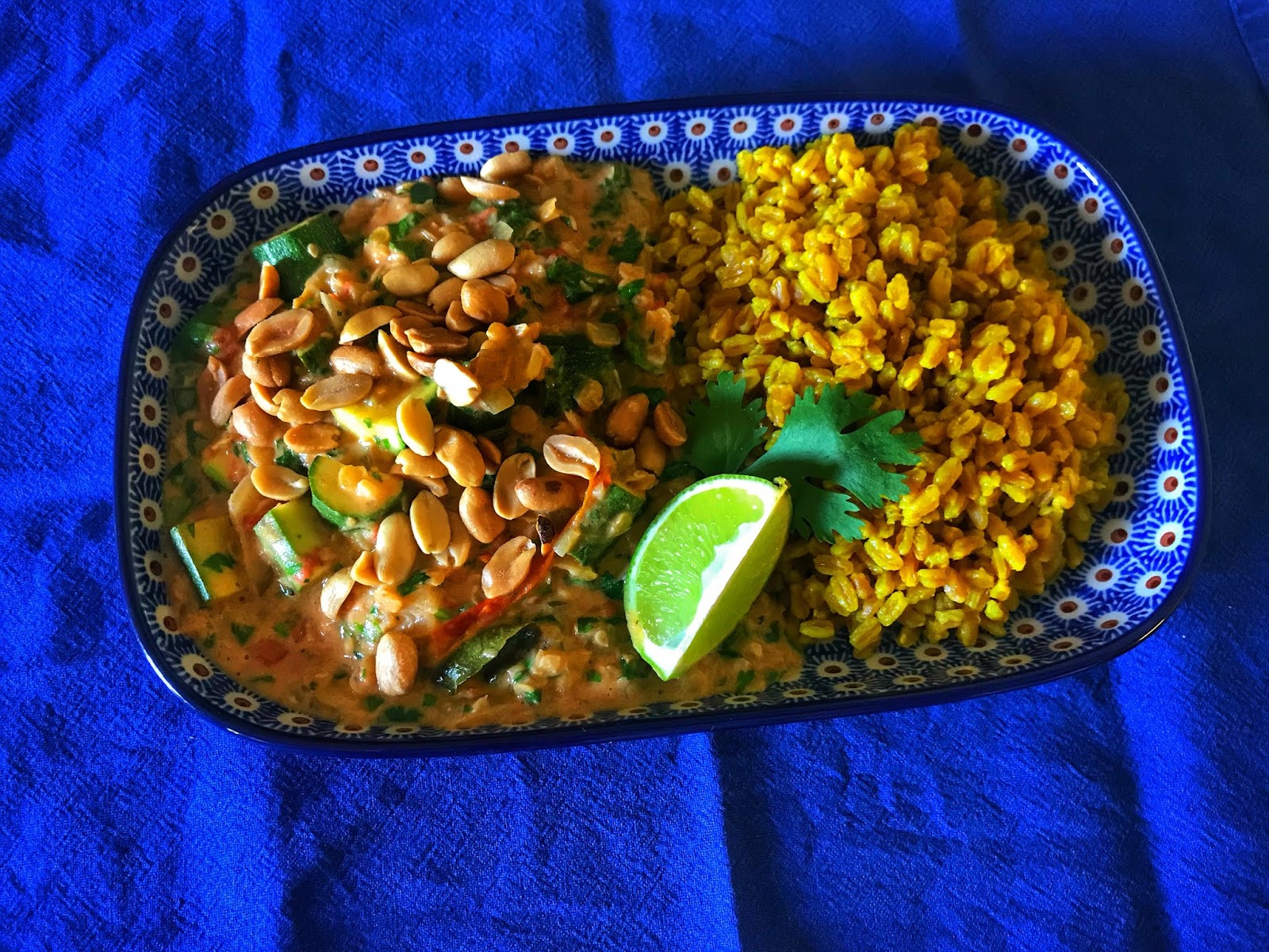 Cooking with Lucas Zucchini curry with coconut milk, lemongrass and ginger