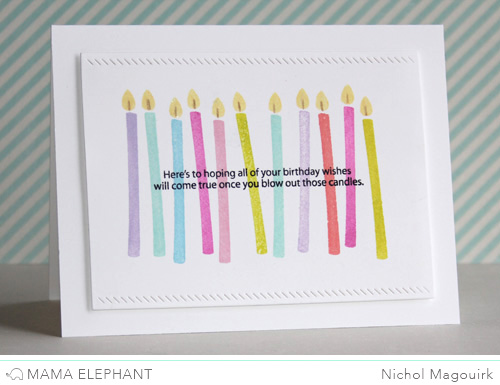 mama elephant | design blog: STAMP HIGHLIGHT : BIRTHDAY WISHES