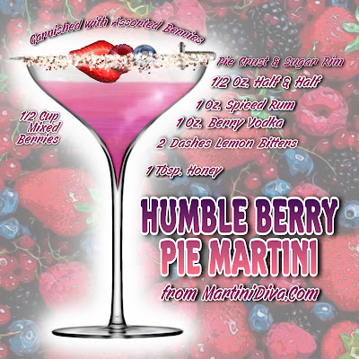 Humble Berry Pie Martini Ingredients & Directions