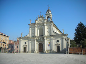 The Church of Sant'Ambrogio on Piazza Gramsci in Cinisello