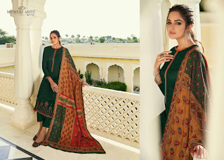 Mumtaz Arts Jamawar Jam Satin print Suits wholesaler