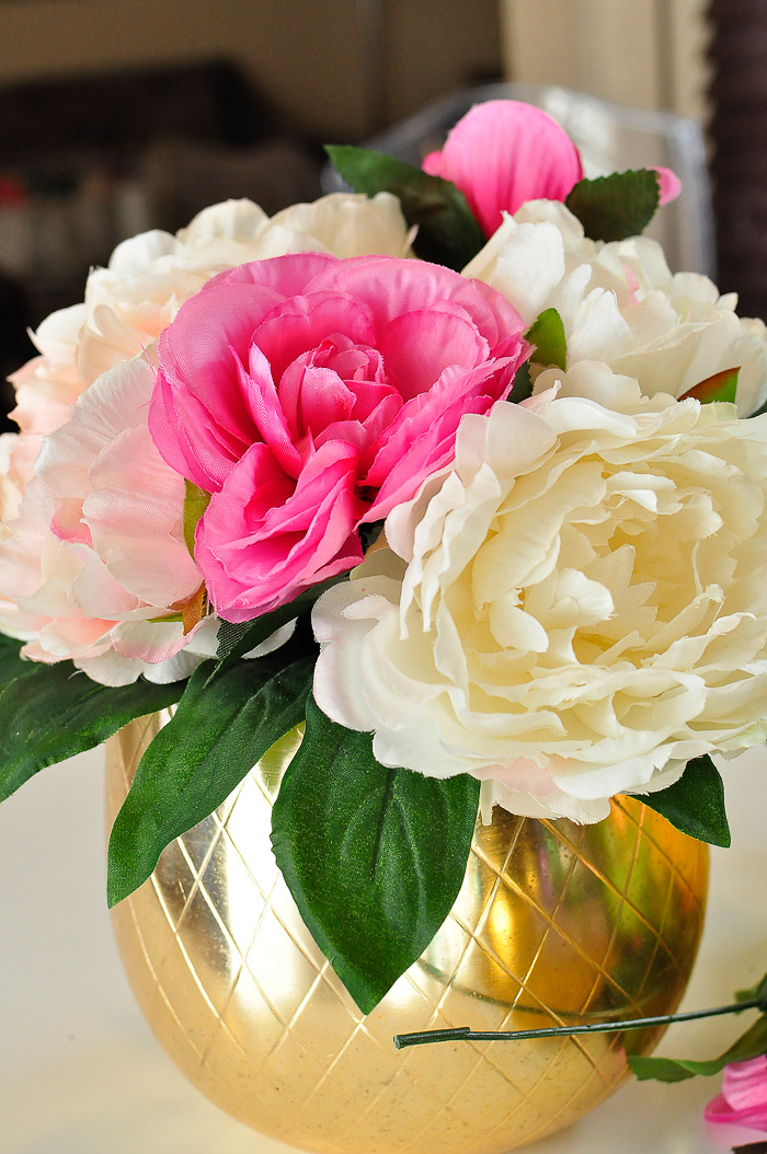 How to Use Dollar Store Florals for Home Decor Monica Wants It