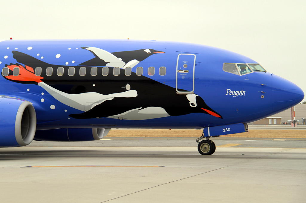 southwest penguin seaworld penguins airlines aero pacific wings through partnership ends flightlines swimming forward