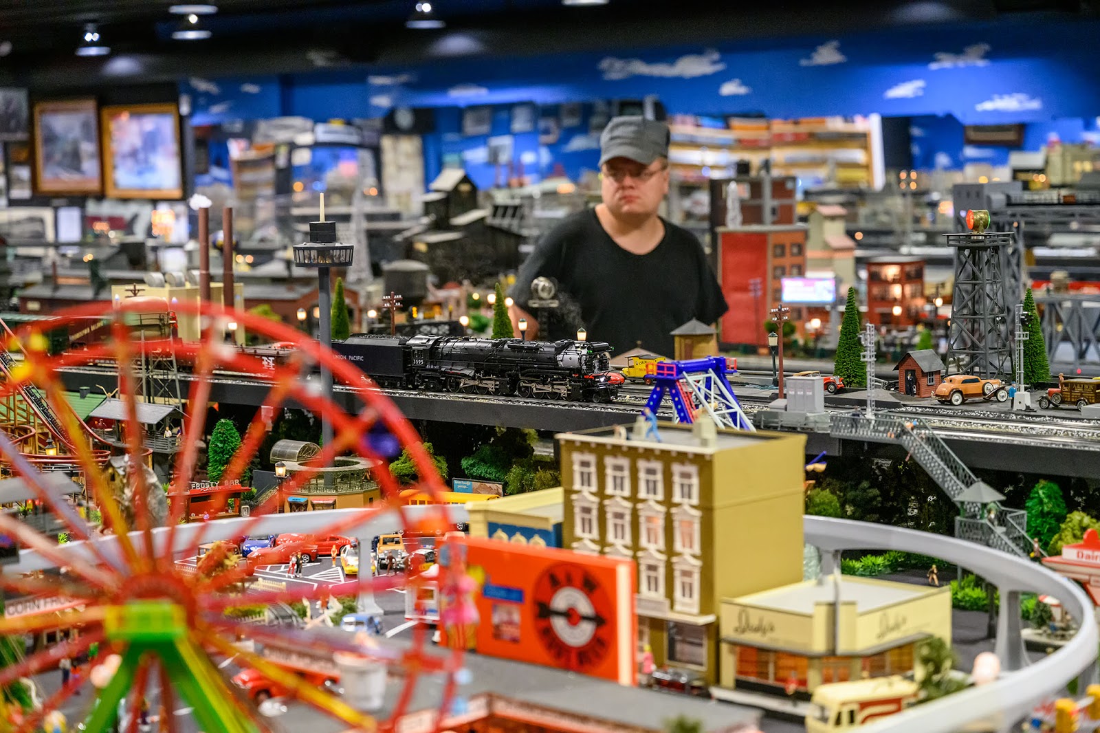 Bubba's Garage A Stop at Corner Field Railroad Museum