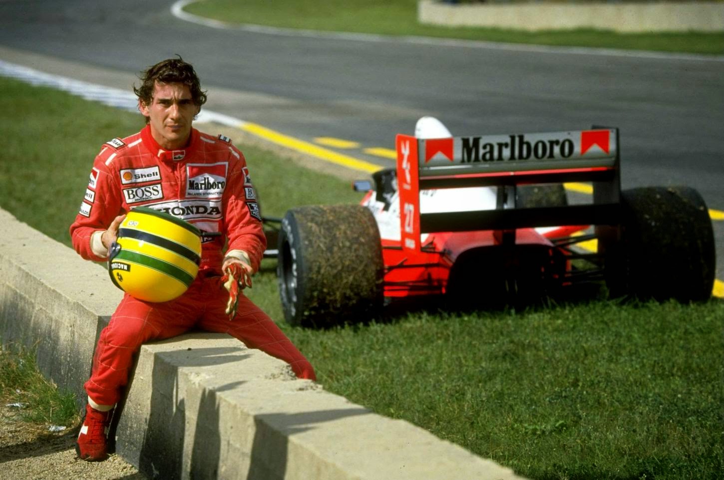 Ayrton Senna Pretendia Homenagear Roland Ratzenberger