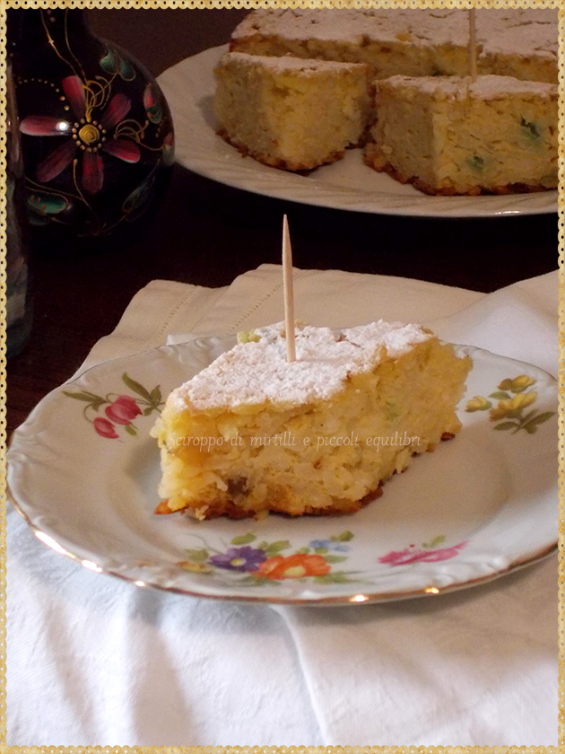 Torta di riso o degli addobbi