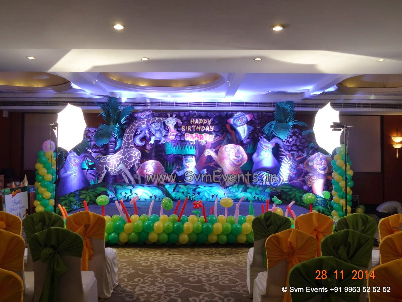 Svm Events Birthday Party Balloon Decoration in Hyderabad Birthday