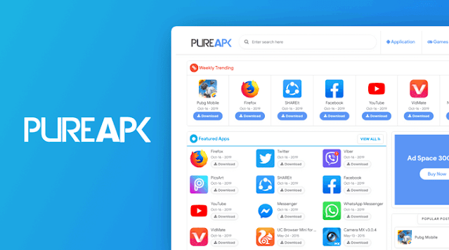 Pure APK Blogger Template Premium Free Download