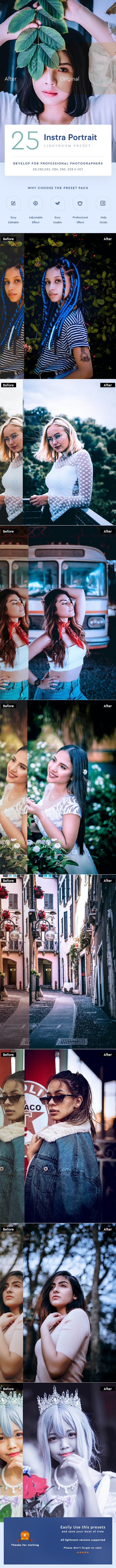 GraphicRiver - 25 Instra Portrait Preset 23982308 2 Preview File