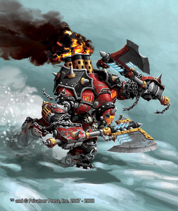 Privateer Press Warmachine KHADOR artworks Don Suratos aka DC23