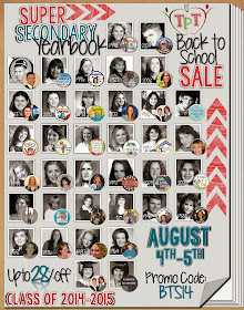 Back to School Sale: Secondary Teachers Yearbook Blast from the Past!
