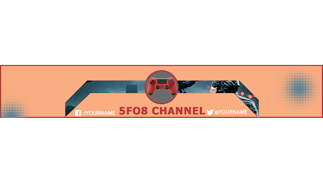 youtube channel art gaming