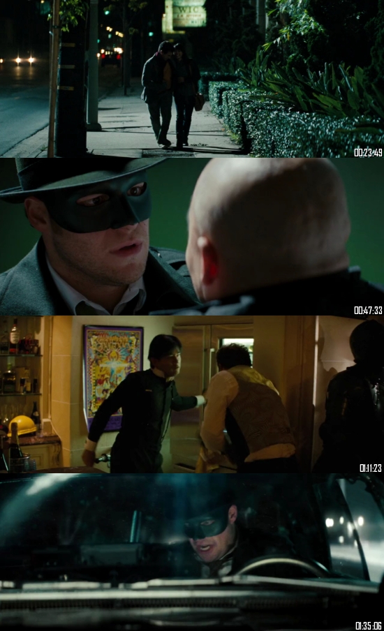 The Green Hornet 2011 BRRip 720p 480p Dual Audio Hindi English Full Movie Download