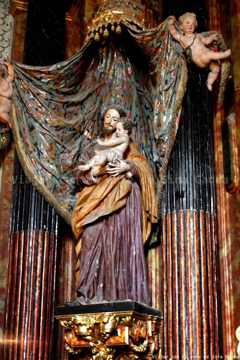 El sagrario y la sacristía de la Cartuja de Granada