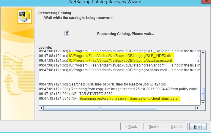 Remote Infrastructure Management: NetBackup 7.7.2 Catalog Administration