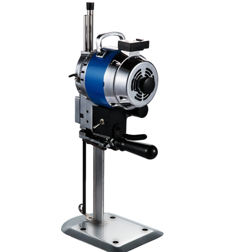 Industrial fabric cutting machines for apparel manufacturing