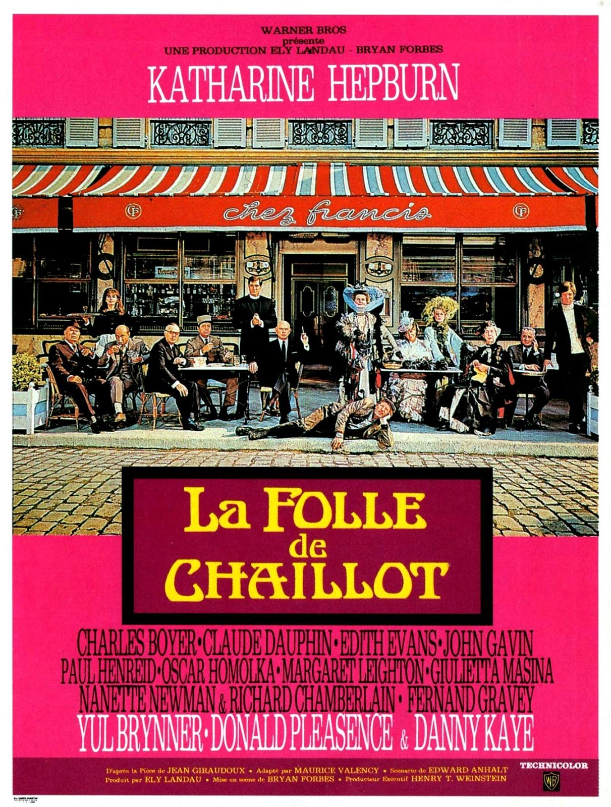 La folle de Chaillot (1968) Bryan Forbes / John Huston - The madwoman of Chaillot