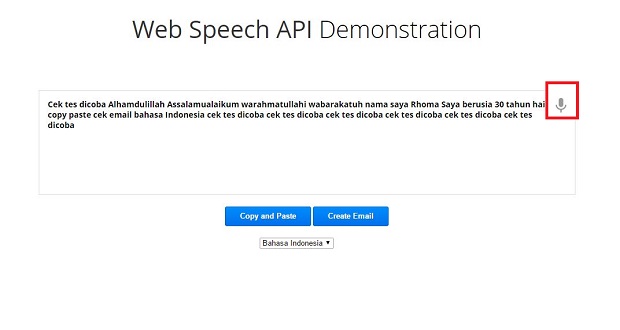 Speech api