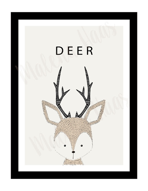 Malena Haas: FREE Woodland Animal Printables