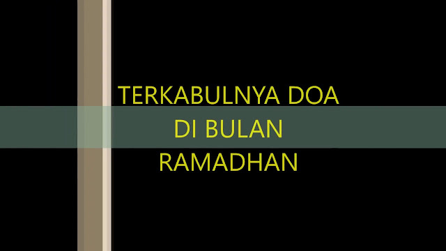 3 Waktu Paling Mustajab Untuk Berdoa di Bulan Ramadhan