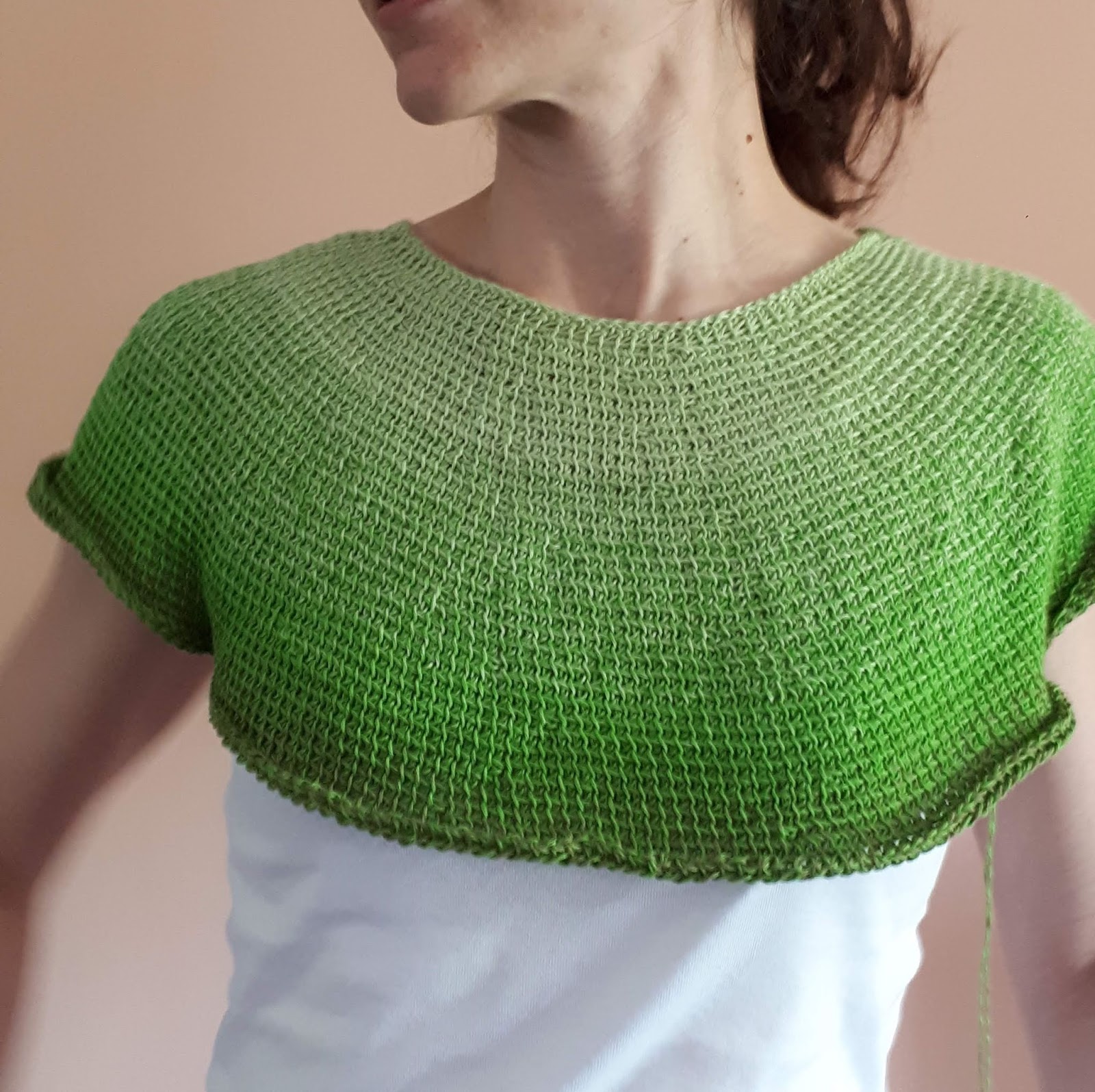 Le crochet au quotidien (ou presque) Comment ajuster un empiècement