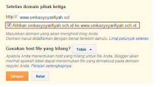 4 Langkah mengganti Blogspot dengan domain pribadi untuk pemula Ada banyak sekali blogger pemula yang ingin mengganti blog berflatform blogspot miliknya d 4 Langkah mengganti Blogspot dengan domain pribadi untuk pemula