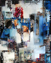 L'homme bleu - 92 x 73 cm - 2010