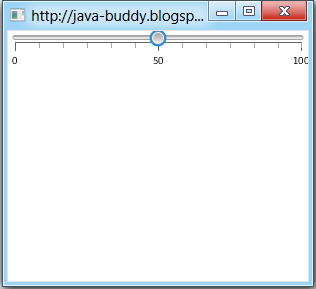 Basic Slider of JavaFX 2.0 Basic Slider of JavaFX 2.0