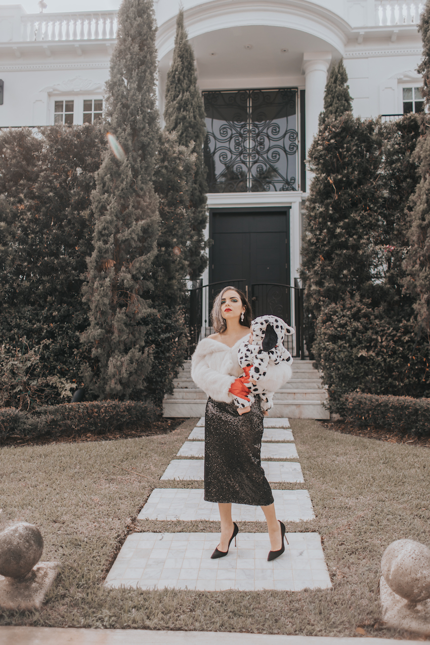 Halloween Ideas With Baby Cruella De Vil Puppy Nany S Klozet