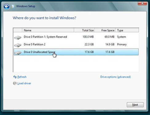 Windows 8 Installer
