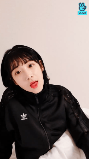 러블리즈 쟤라디오 유지애 움짤