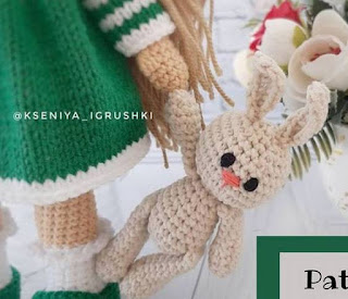 PATRON GRATIS CONEJO AMIGURUMI 47185 🐰