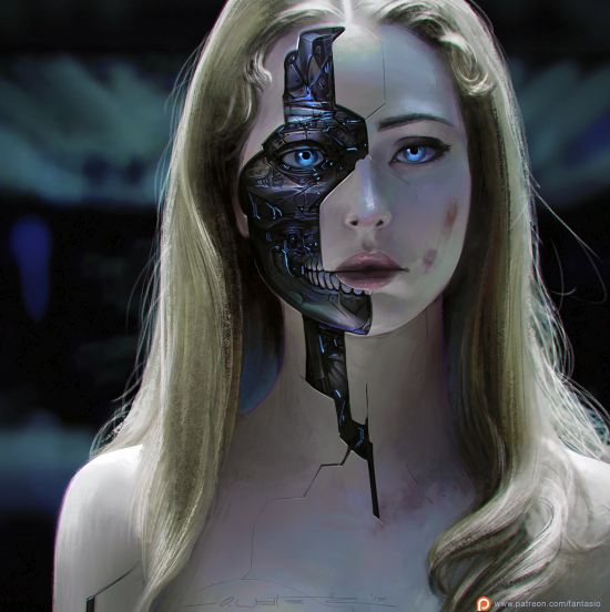 As ilustrações de fantasia e ficção científica com mulheres de Oliver Wetter Oliver Wetter artstation deviantart arte ilustrações fantasia ficção científica mulheres cyber photoshop