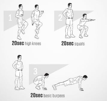 30 Day HIIT Workout 30 Day HIIT Workout Day 1