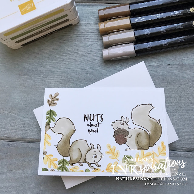 By Angie McKenzie for Stampin' Dreams Blog Hop; Click READ or VISIT to go to my blog for details! Featuring the Nuts About Squirrels Photopolymer Stamp Set from the Stampin' Up! July-December 2021 Mini Catalog.