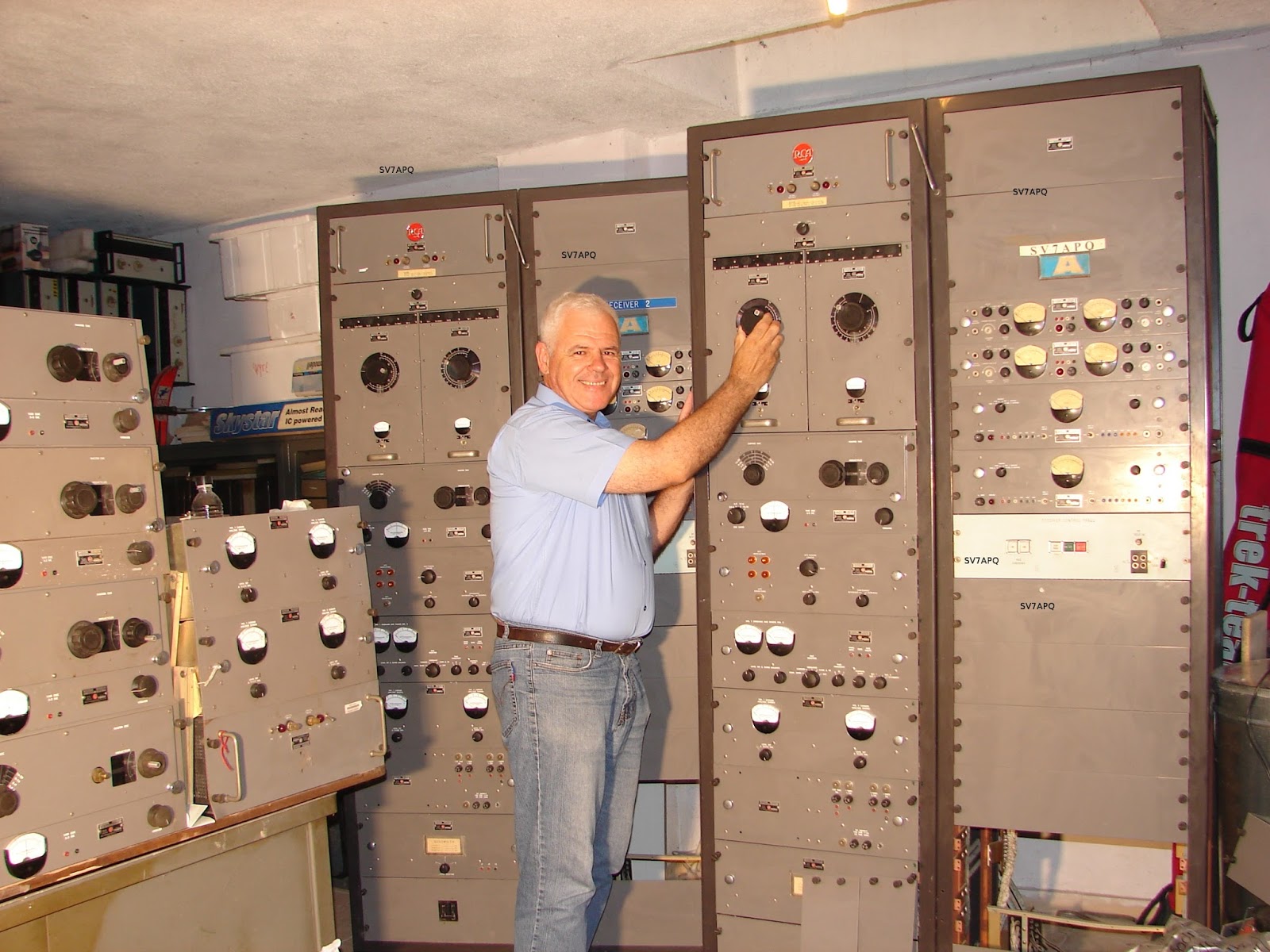 SV7APQ Ahillefs: RCA Receivers SSB R3 to Leave
