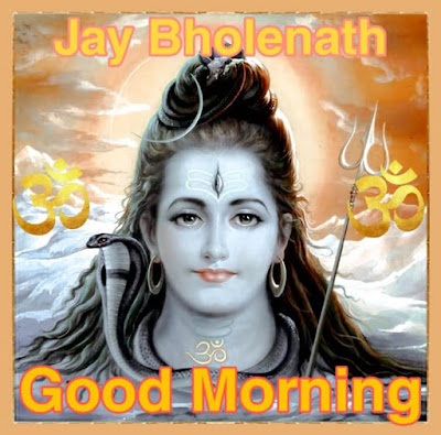 Good morning lord shiva images with shubh somvar pictures wallpaper download