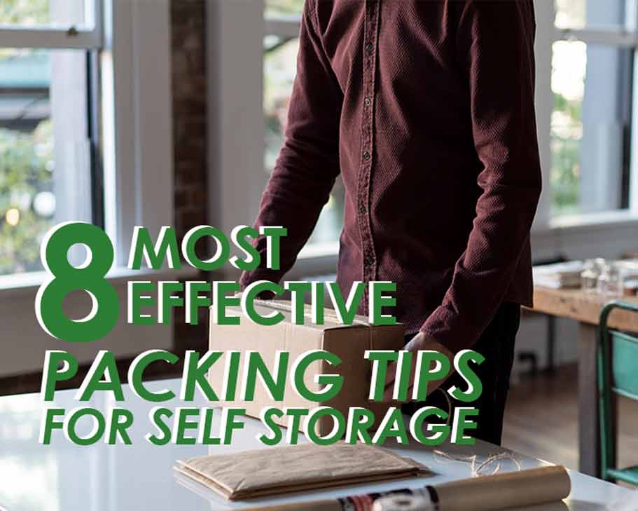 8 Most Effective Packing Tips for Self Storage