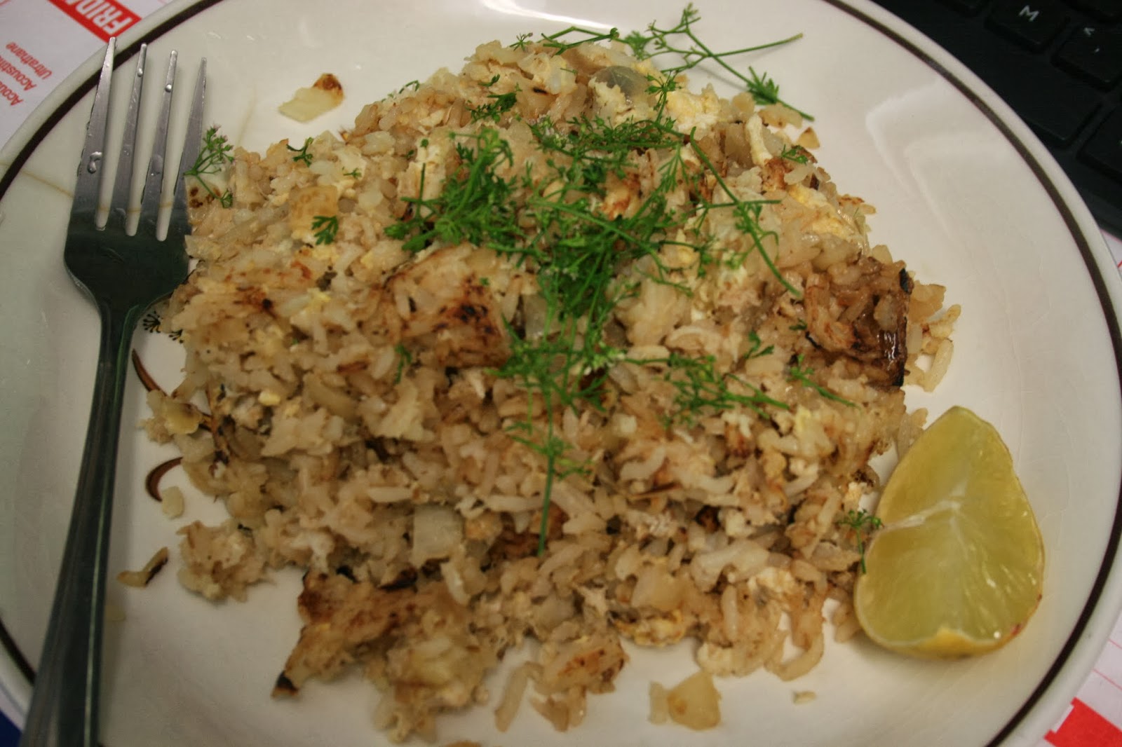 Merryn's Menu Crab Fried Rice